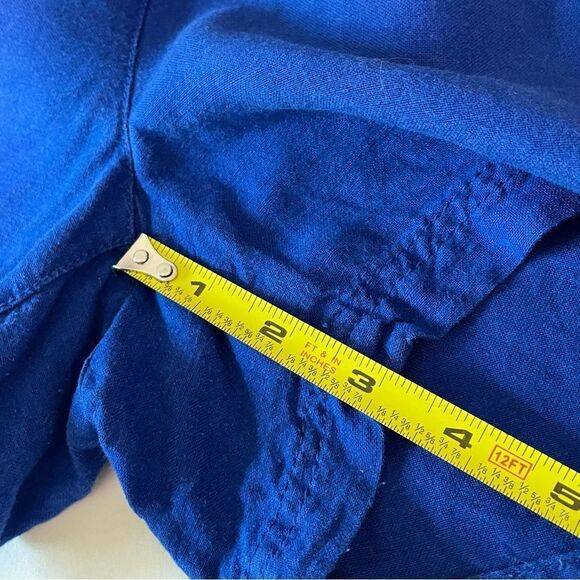 Candies Juniors Elastic Waist Linen Blend Shorts, Size 11 - Picture 13 of 14